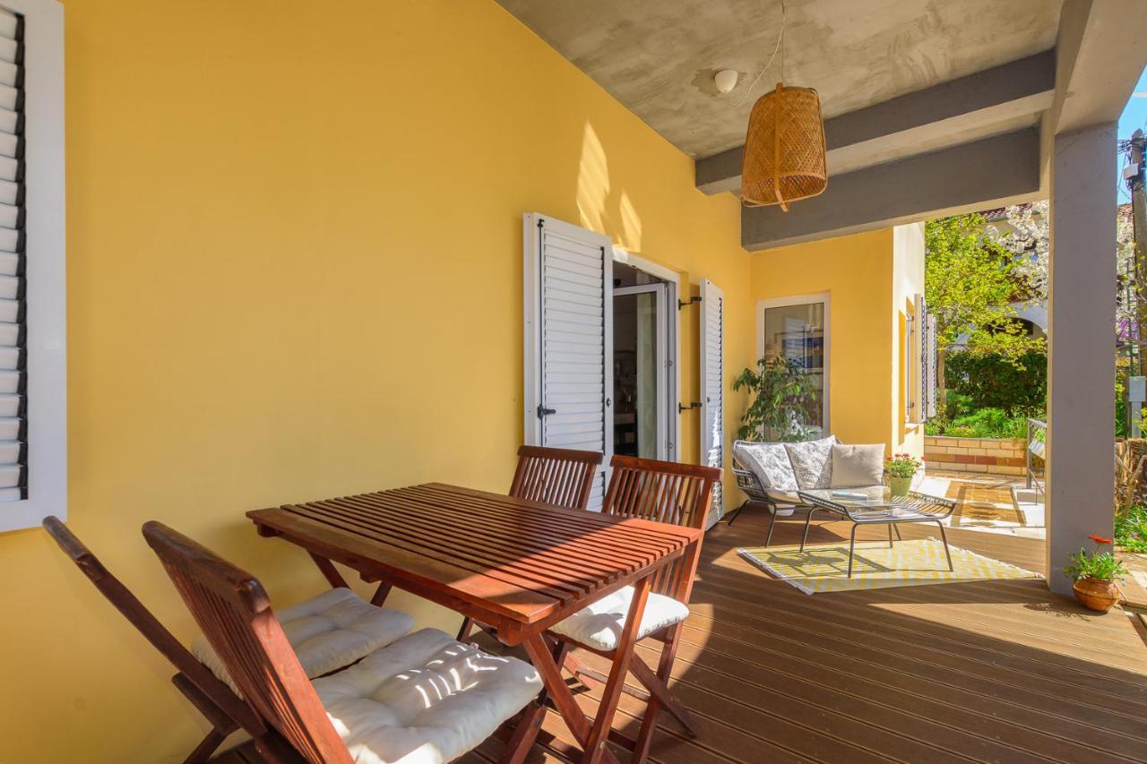 Apartment Macan, Beautiful Green Oasis Pula Bagian luar foto