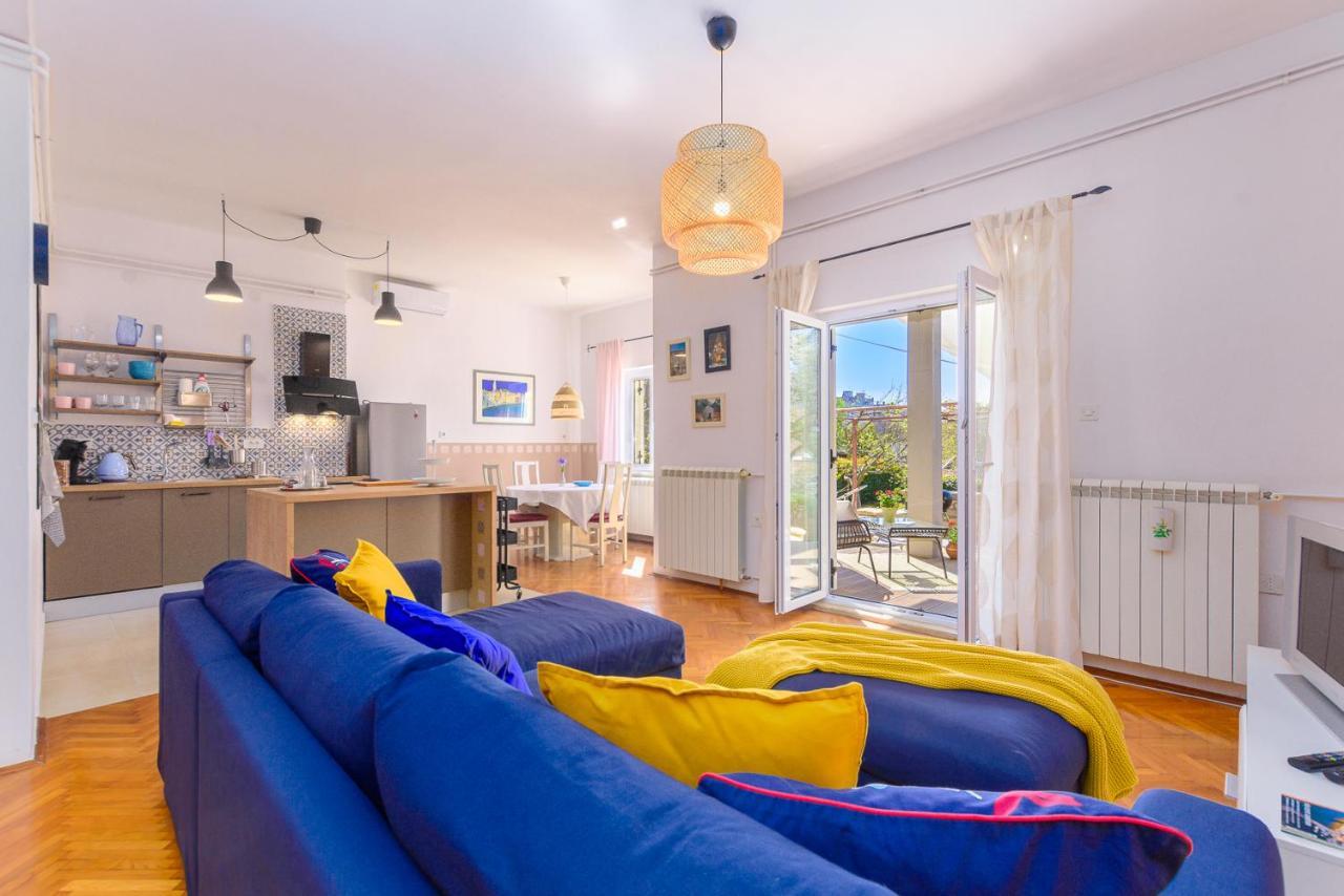 Apartment Macan, Beautiful Green Oasis Pula Bagian luar foto